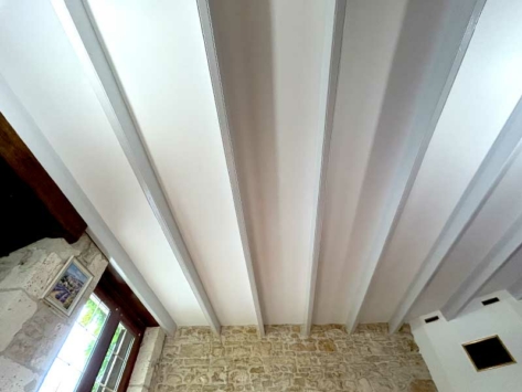 peinture de plafond et poutres